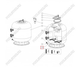 Дюзы для фильтра Aquaviva L1800-2000 (129 мм)