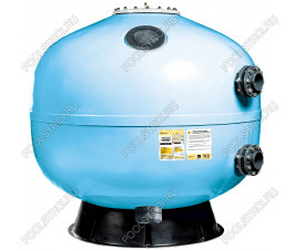 Фильтр AquaViva MS1800 (127 м³/ч, 1800 мм, 4140 кг, 110 мм, 2,5Бар, 1 м засыпка) + люк д/выгрузки и смотровое стекло