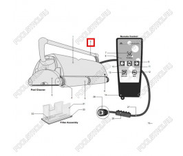 Ручка пылесоса Aquabot Magnum A10611-SP
