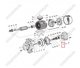 Капельный лоток для насосов Saer IR4P Cast iron (54300161)