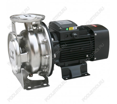 Насос AquaViva LX CA80-65-125/7.5T (380В, 100м³/ч*20м, 7.5кВт, 10лс) AISI 304